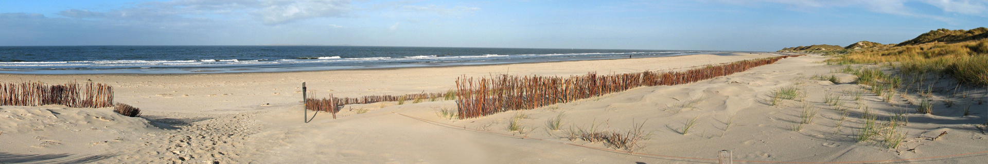 Panorama strand herstel Callantsoog