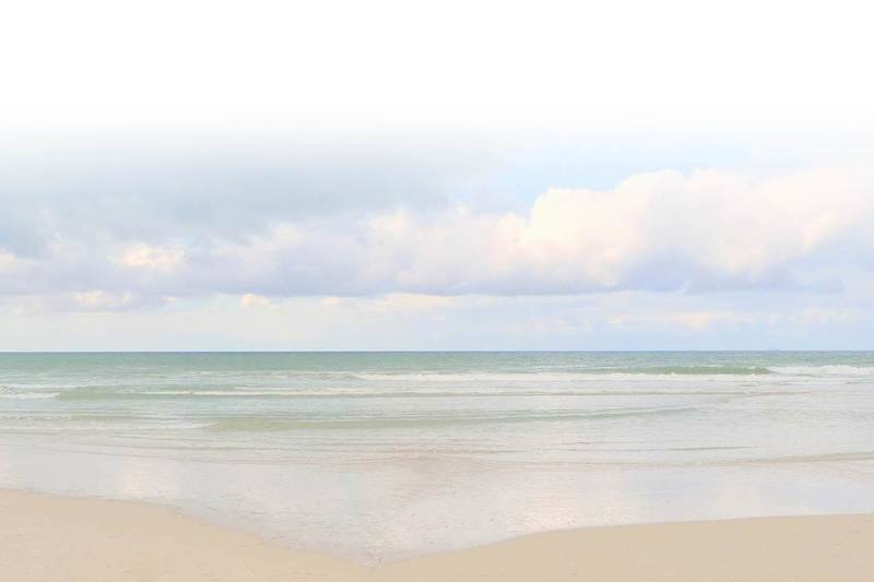 Mooi strand callantsoog pasteltinten
