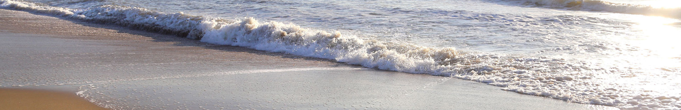 Golven op het strand