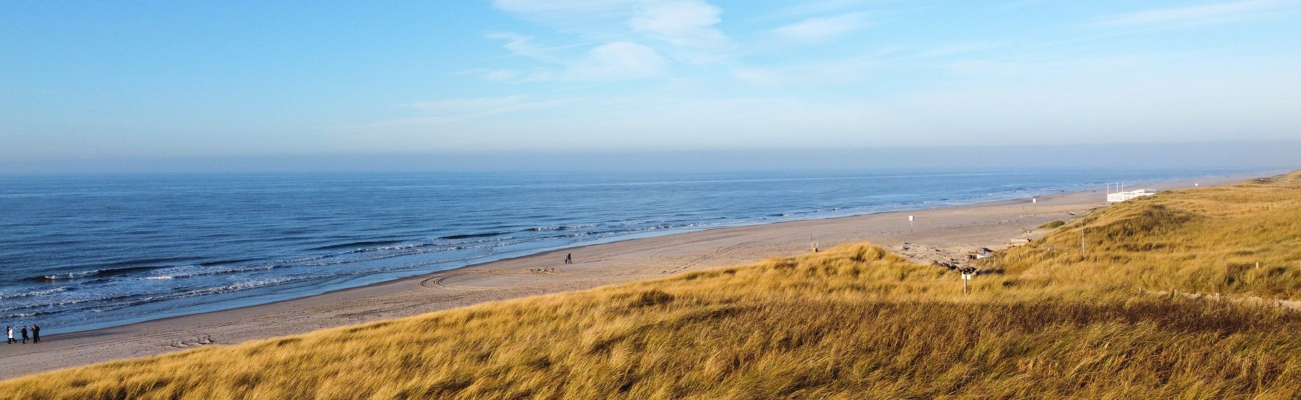 duinen uitzicht zon