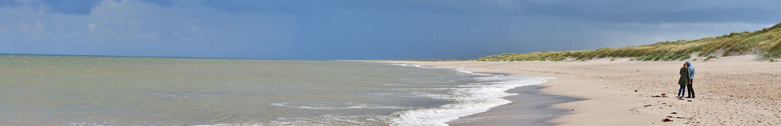 strand  wandelen