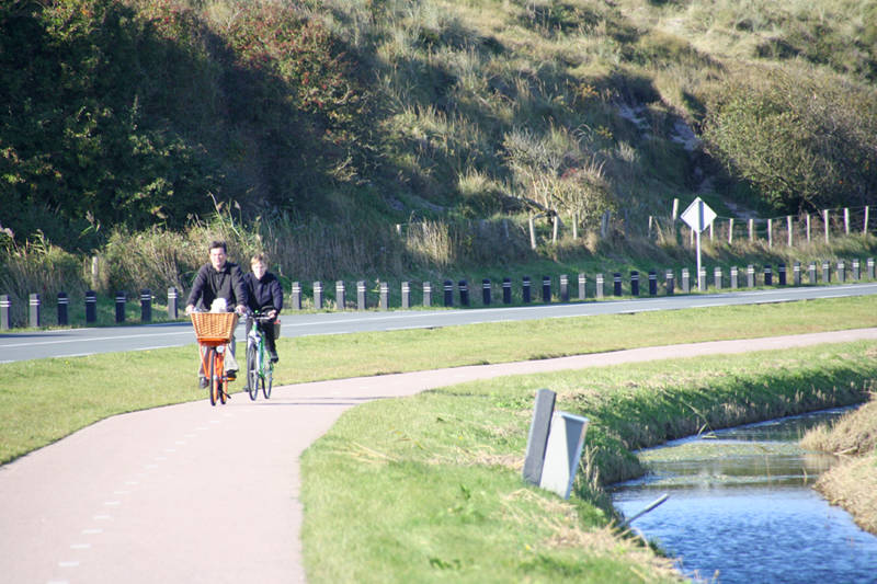 Fietspad bij Callantsoog