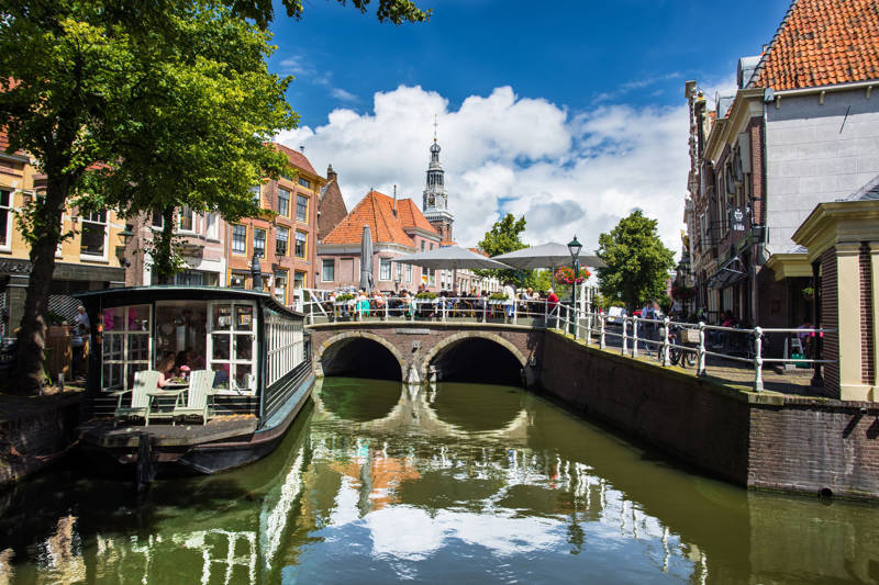 gracht in Alkmaar