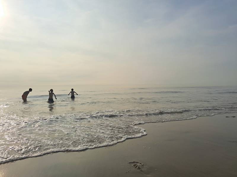 Strandjutten in Callantsoog