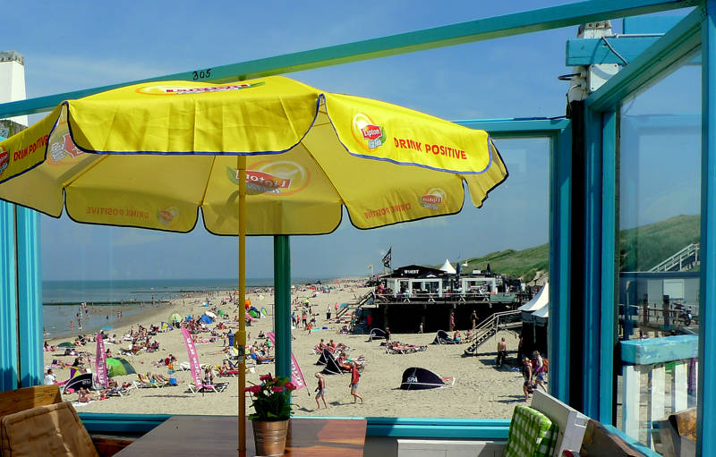 Parasol strandtent Callantsoog