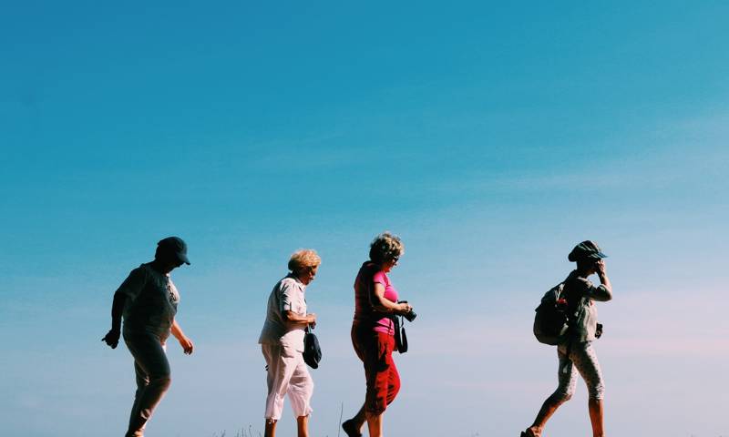 wandelen personen natuur callantsoog 