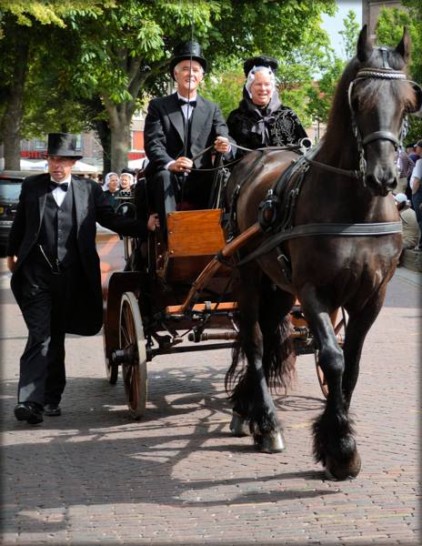 Optocht in Schagen op donderdag