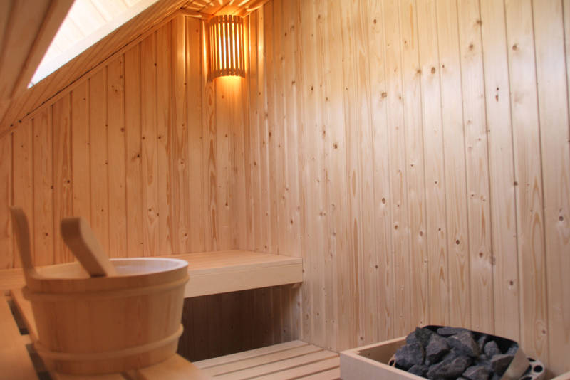 Sauna in Villa Tulipa