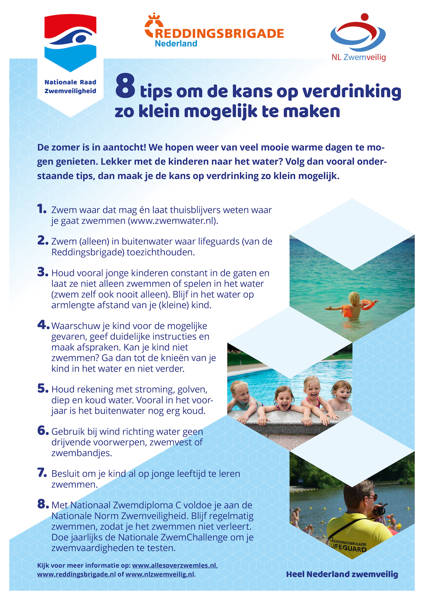 8 tips tegen verdrinking