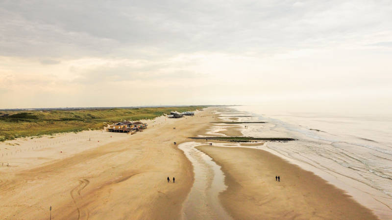 Lucht foto strand
