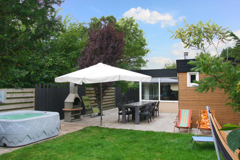 Vakantiehuis Met Jacuzzi wellness villa aan zee Goudvink 